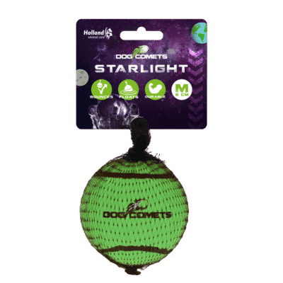 Dog Comets Tennisbal Starlight M Groen