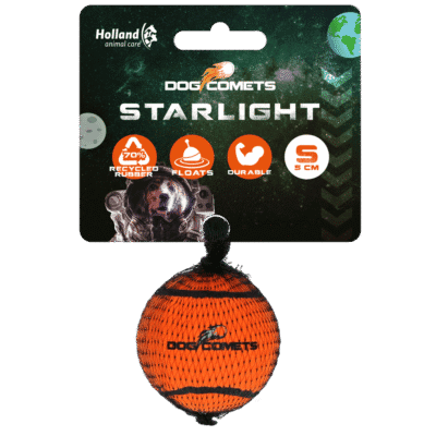 Dog Comets Tennisbal Starlight S Oranje