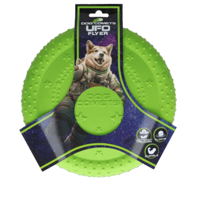 Dog Comets UFO Flyer Groen