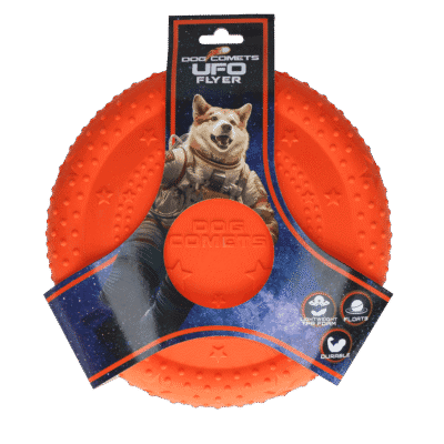 Dog Comets UFO Flyer Oranje