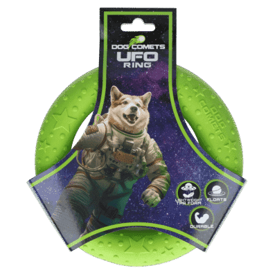 Dog Comets UFO Ring Groen