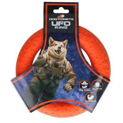 Dog Comets UFO Ring Oranje