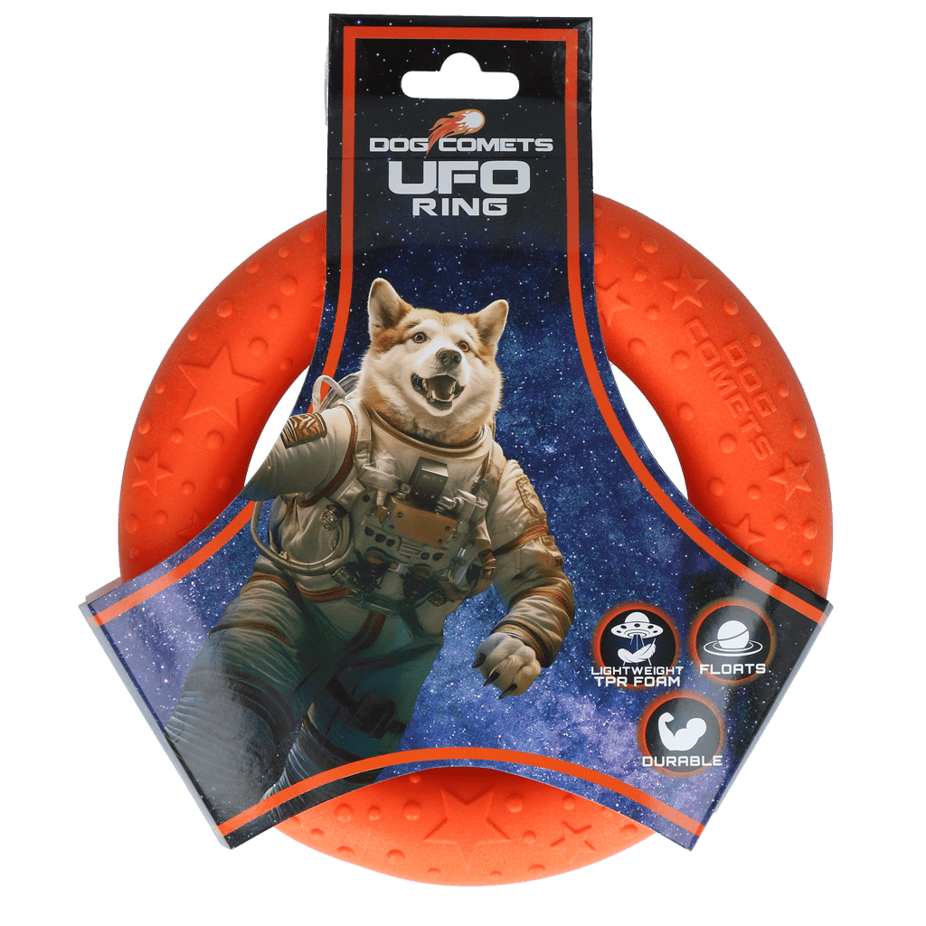 Dog Comets UFO Ring Oranje
