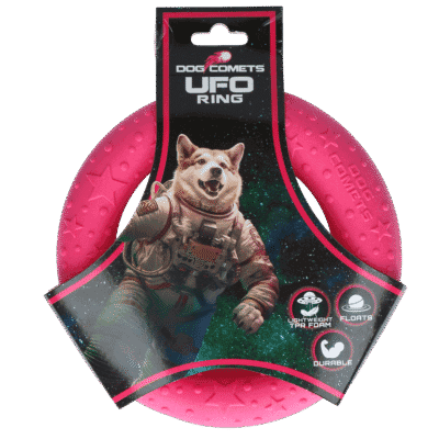 Dog Comets UFO Ring Roze