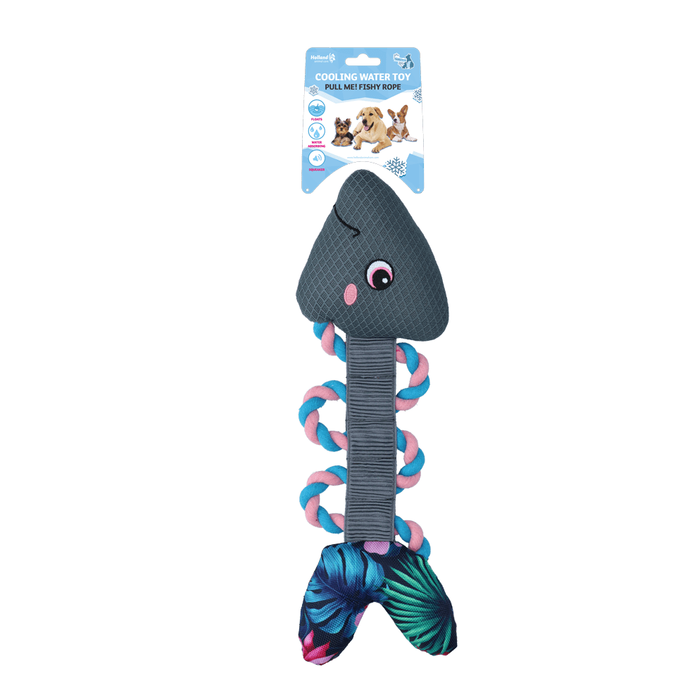 CoolPets Pull Me! Fishy Rope Flower
