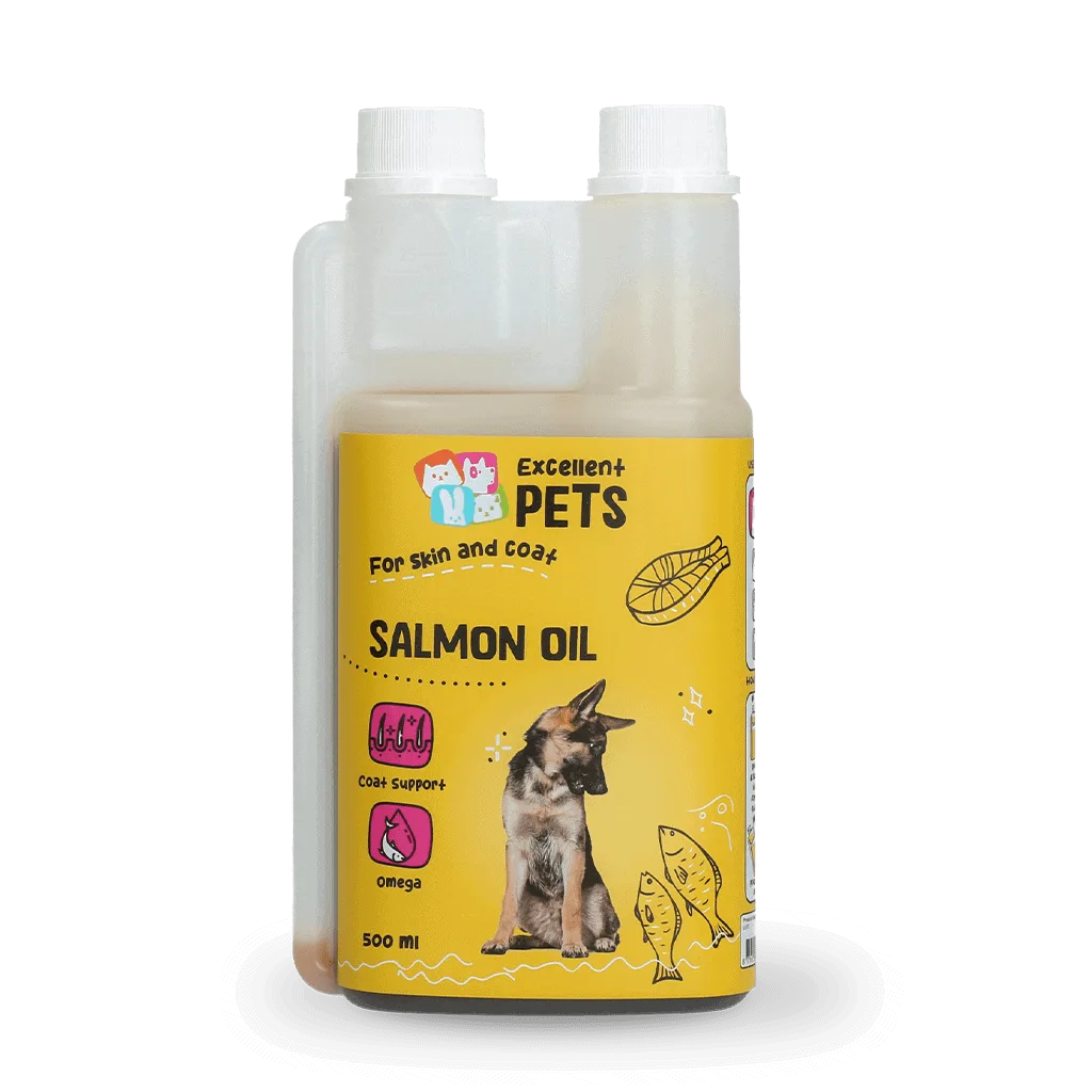 DOGF0500.png Excellent Pets Dog Salmon Oil 500 ml