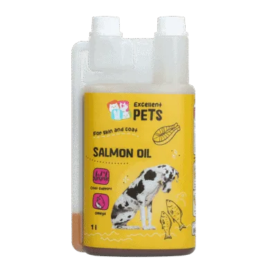DOGF1000.png Excellent Pets Dog Salmon Oil 1000 ml