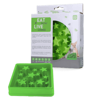 Eat Slow Live Longer Star Groen XS