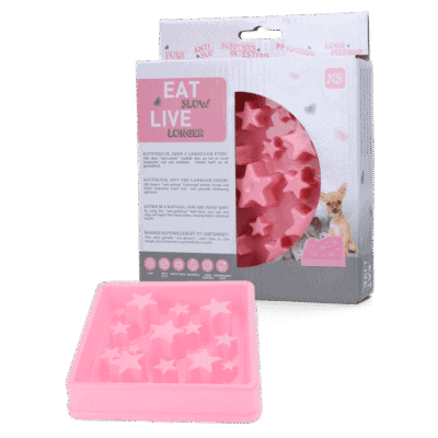 Eat Slow Live Longer Star Roze XS