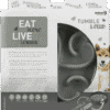 Eat Slow Live Longer Tumble Feeder Grijs