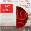 Eat Slow Live Longer Tumble Feeder Rood