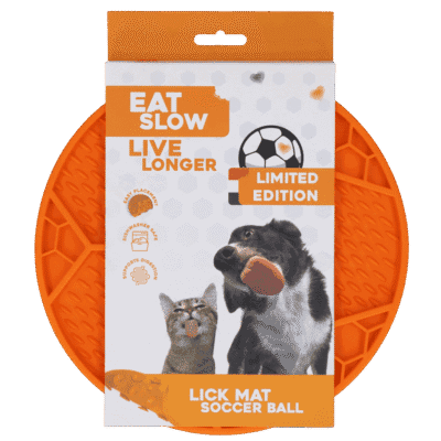 Eat Slow Live Longer Lick Mat Soccer Ball Oranje (Limited Edition WK)