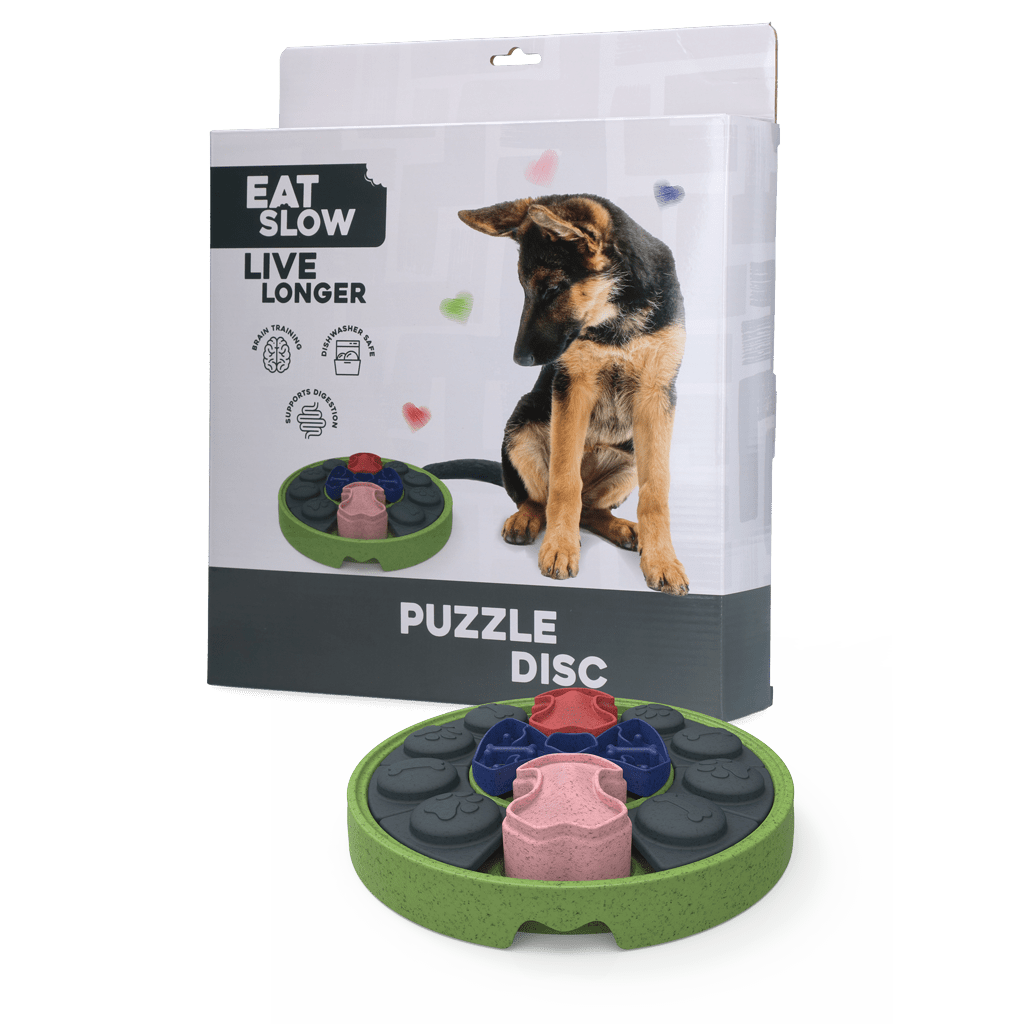 Eat Slow Live Longer Puzzle Disc