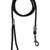 Basic Leash Zwart / Small - 8 mm x 140 cm
