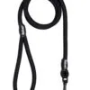Basic Leash Zwart / Large - 12 mm x 140 cm