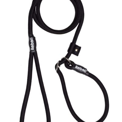 Training Leash Zwart / Small - 8 mm x 140 cm