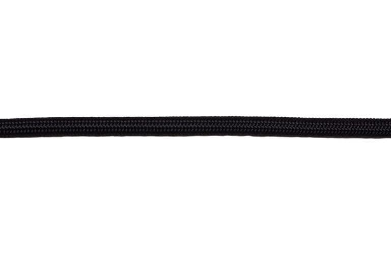 Basic Leash Zwart / Small - 8 mm x 140 cm