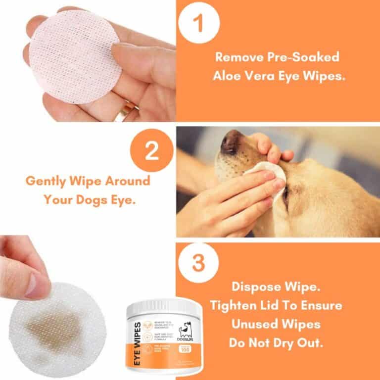 DogsLife Eye Wipes | Oogdoekjes tegen traanvlekken hond & kat