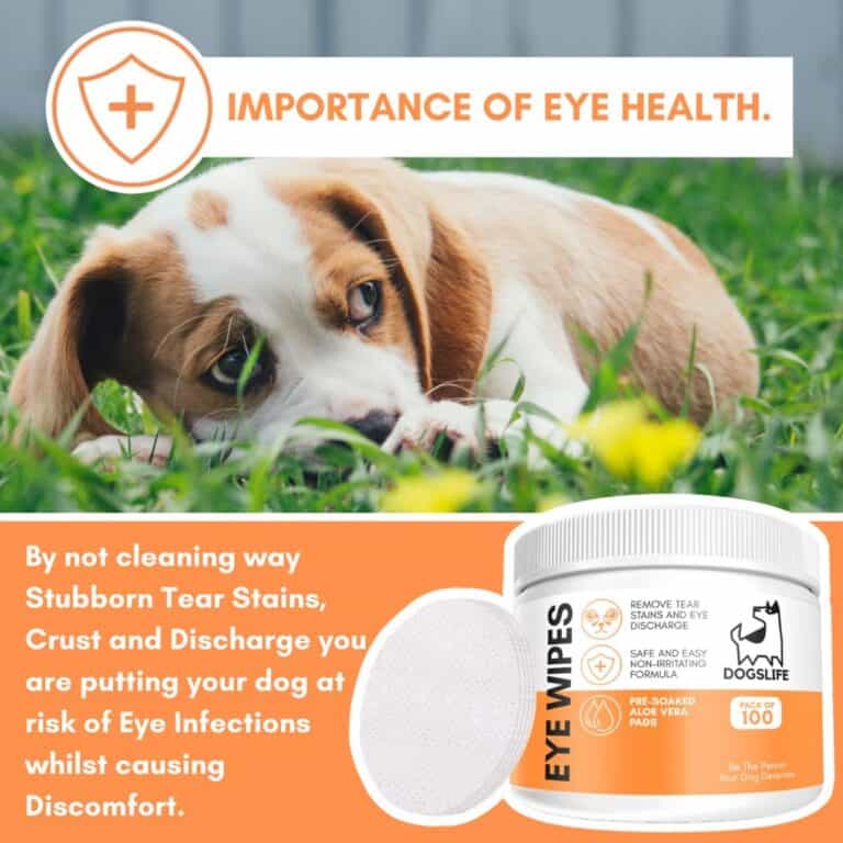 DogsLife Eye Wipes | Oogdoekjes tegen traanvlekken hond & kat