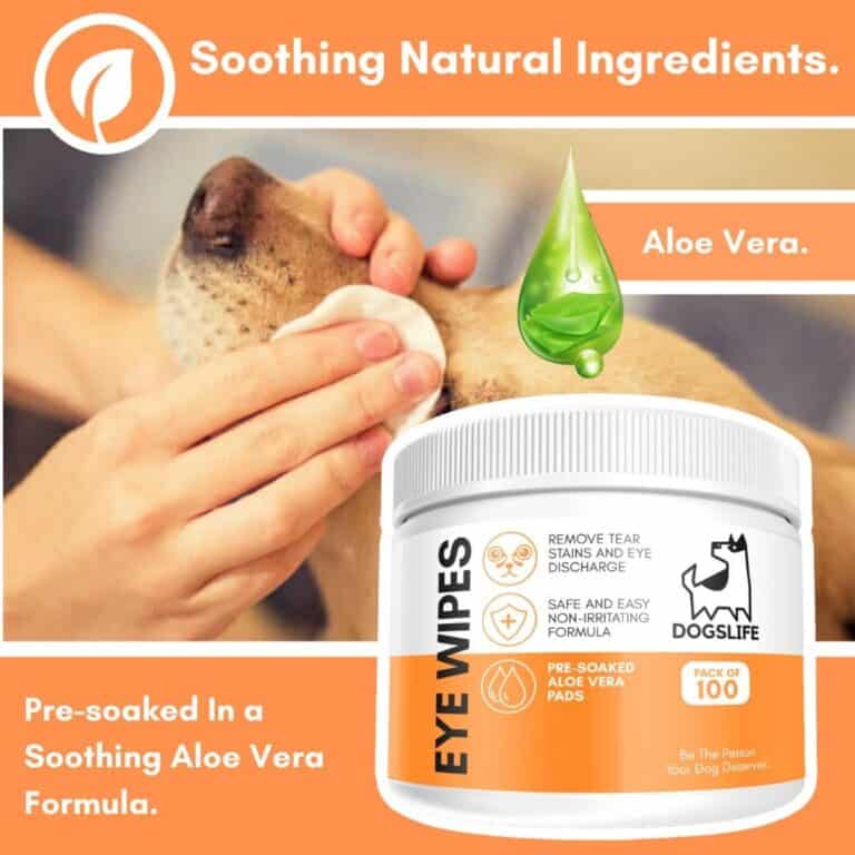 DogsLife Eye Wipes | Oogdoekjes tegen traanvlekken hond & kat