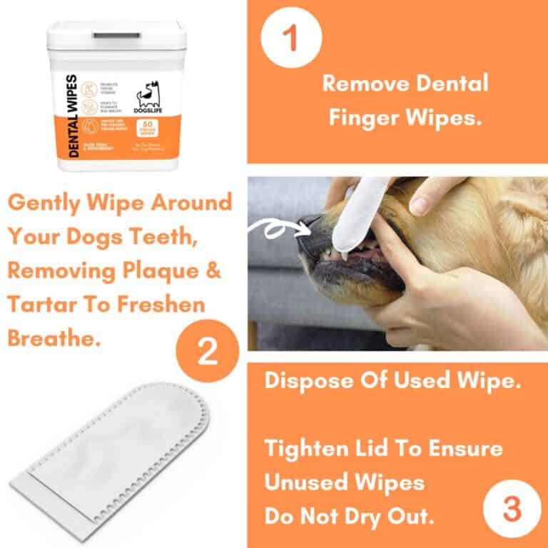 DogsLife Dental Wipes | Gebitsreiniging voor hond en kat
