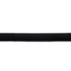 Basic Leash Zwart / Large - 12 mm x 140 cm