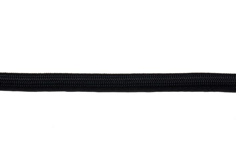 Basic Leash Zwart / Large - 12 mm x 140 cm