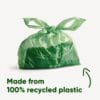 Poop Bags Recycled - Unscented - Handles (120)