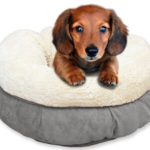 AFP Lambswool - Donut Bed Grey