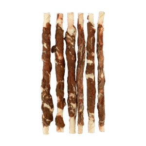Braaaf Rawhide Twister Beef & Fish (6 pcs) - 21 cm
