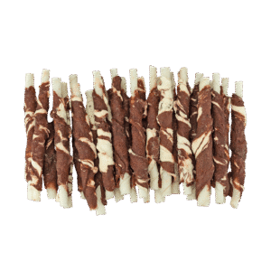 Braaaf Rawhide Roll Sticks Lamb & Fish - 25 pcs