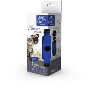Eat Slow Live Longer Feed & Treat Roller Blue S