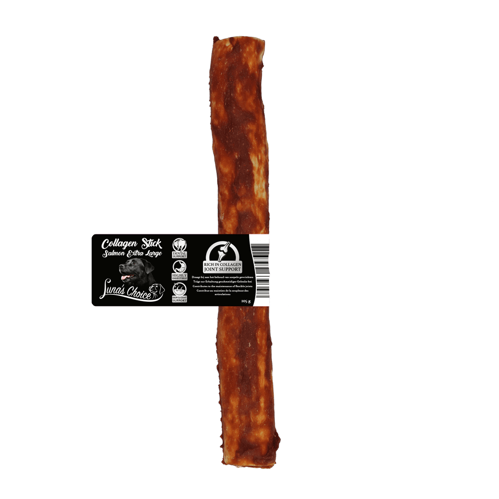Luna's Choice Collagen Chews Stick Salmon XL