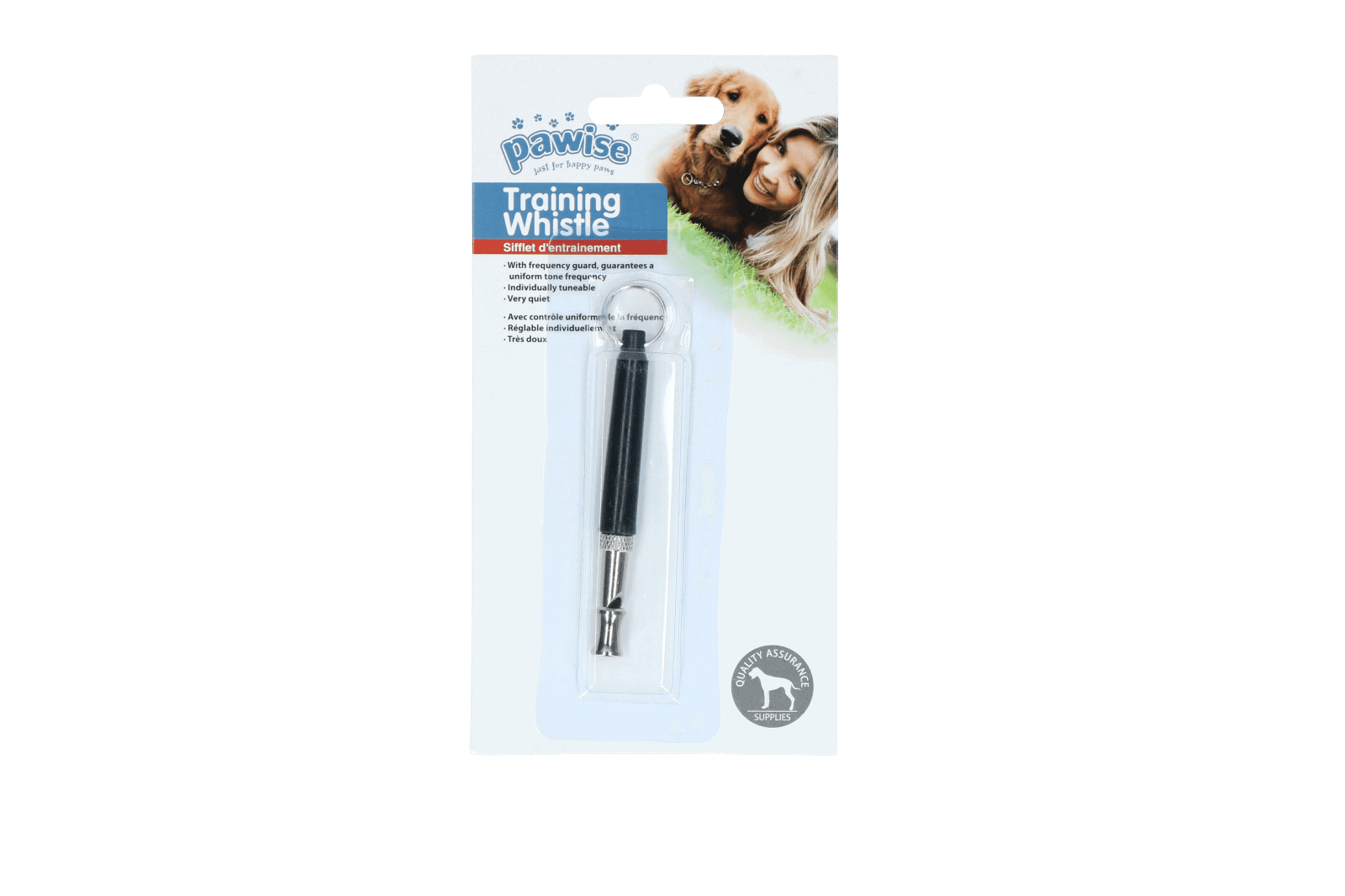 Pawise Dog Training Whistle Zwart