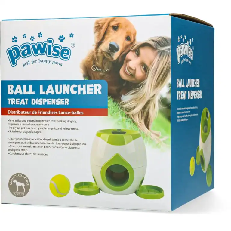 Pawise Ball Launcher Treat Dispenser