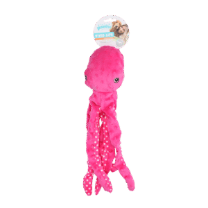 Pawise Multicolor Plush Octopus (3 colour assorted) S
