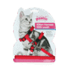 PAWI280011.png Pawise Kitten Harness With Leash Red/Blue S