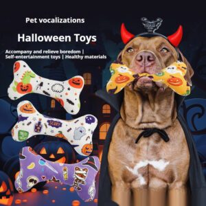 Halloween Huisdierspeeltje – Pluche Bot met Geluid | Voor Honden en Katten