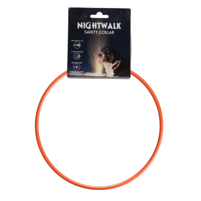 Nightwalk Safety Collar Oranje