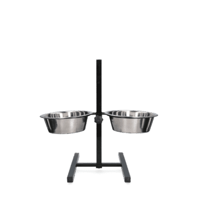 Voer en drinkbak RVS T-standaard Ø 21 cm (1,75 l)