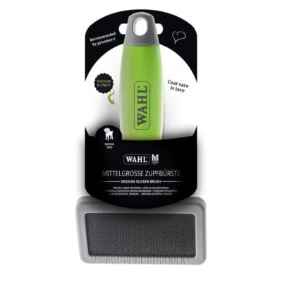 Zwenkborstel voor hondenverzorging, medium grootte, geschikt voor dierenverzorgers, te koop bij Max and Willow Petshop.