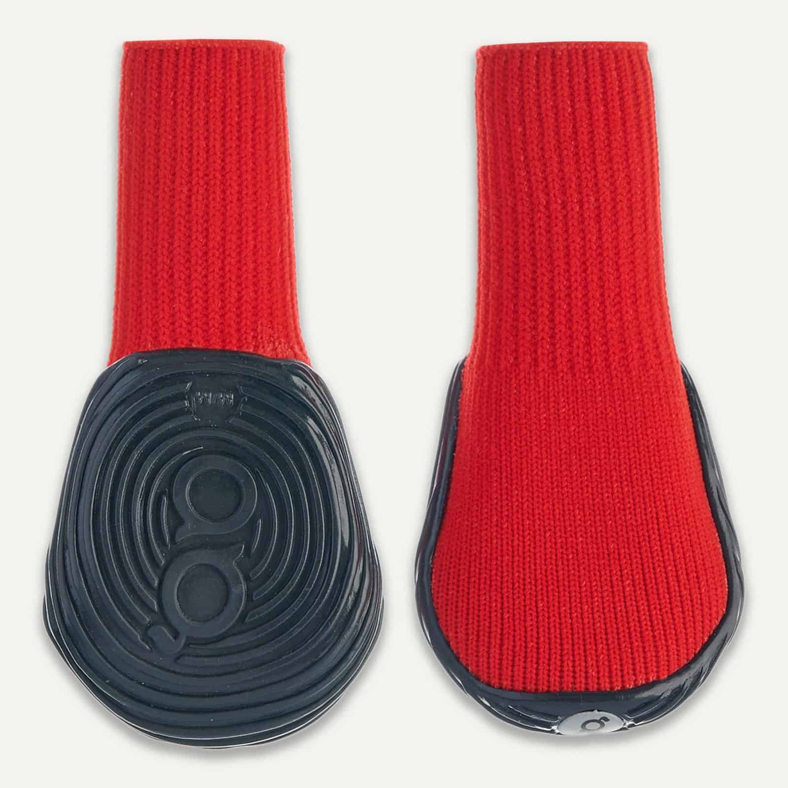 Goo-eez Dog Boots Ultras 2 Per Pack XL Rood/Zwart