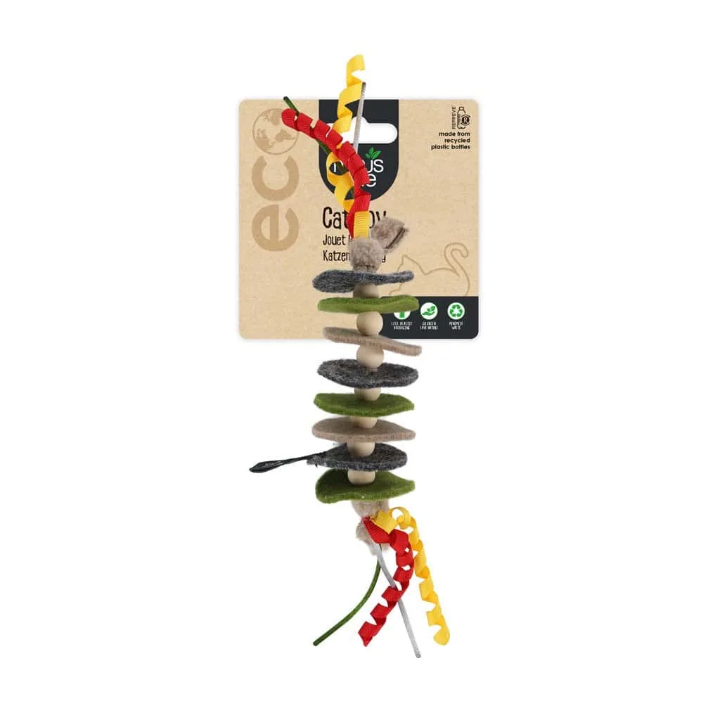 MINU37380.jpg Minus One Classic Felt Cat Toys Rope