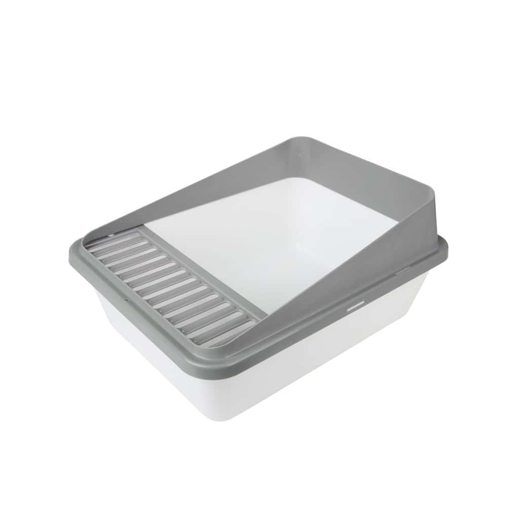 Minus One Cat Litter Box S Grey