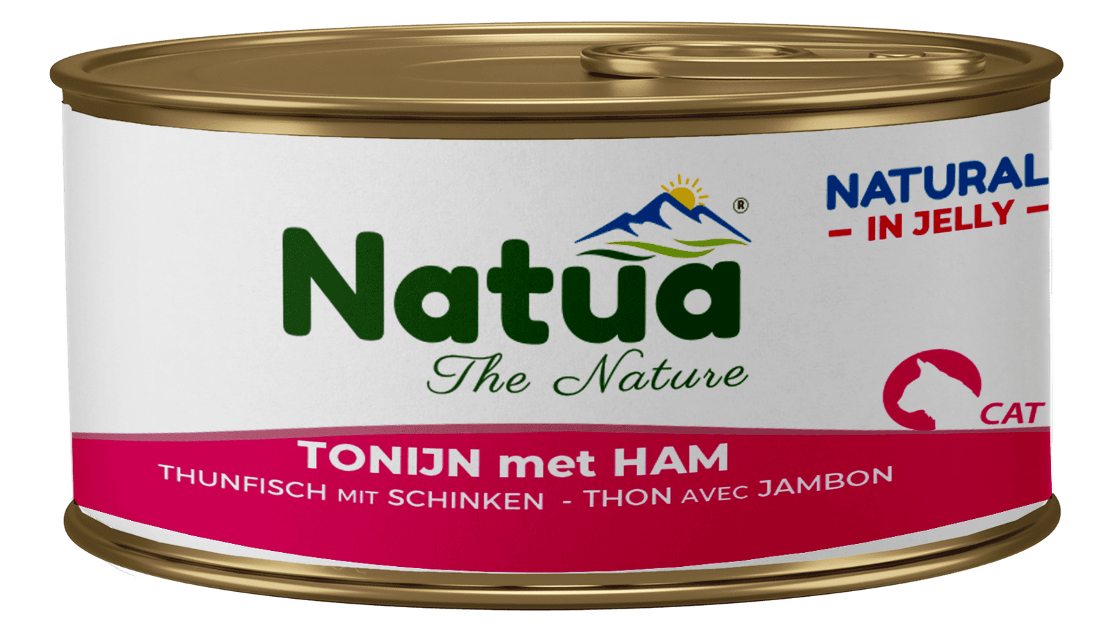 Natua Kat Jelly Tonijn Ham 85 g