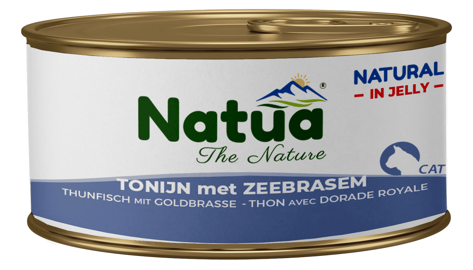 Natua Kat Jelly Tonijn Zeebrasem 85 g