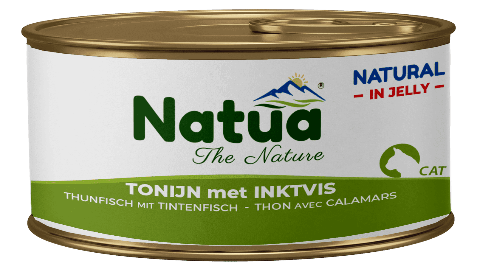 Natua Kat Jelly Tonijn Inktvis 85 g
