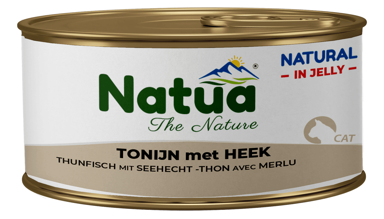 Natua Kat Jelly Tonijn Heek 85 g
