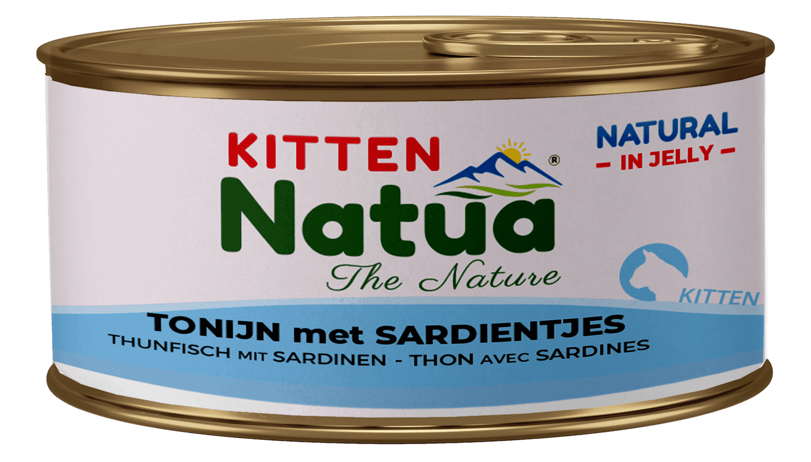 Natua Kitten Jelly Tonijn Sardientjes 85 g