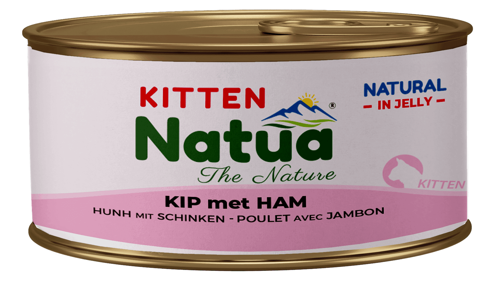 Natua Kitten Jelly Kip Ham 85 g